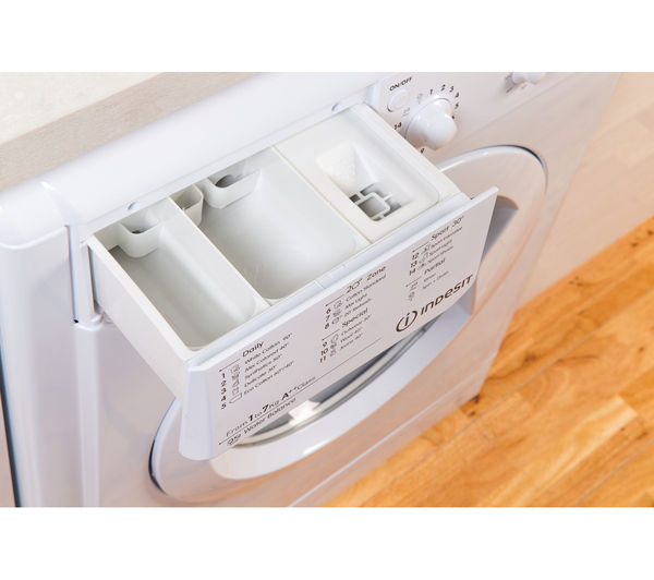 Indesit IWC71452 ECO Washing Machine - White, White