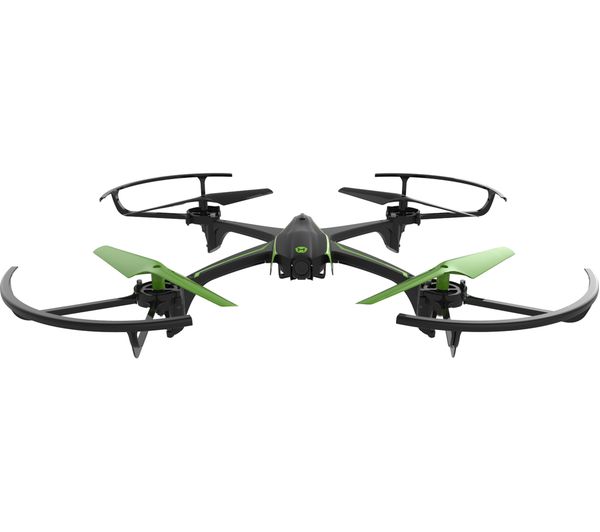 VIVID 01734 Sky Viper Streaming Drone with FPV & Controller - Black & Green, Black
