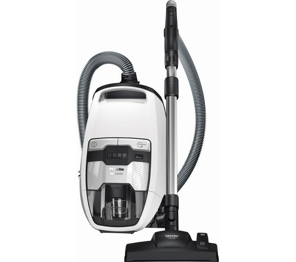 MIELE Blizzard CX1 Comfort Cylinder Bagless Vacuum Cleaner - White, White