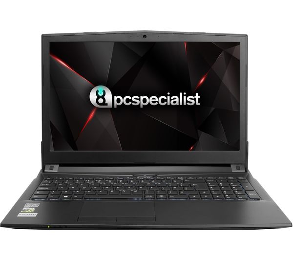 PC SPECIALIST Optimus VIII RT15-XT 15.6" Gaming Laptop - Black, Black