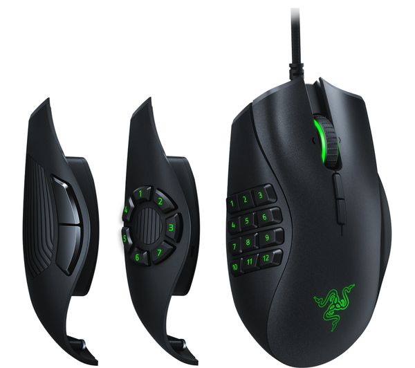 RAZER Naga Trinity Optical Gaming Mouse, Black