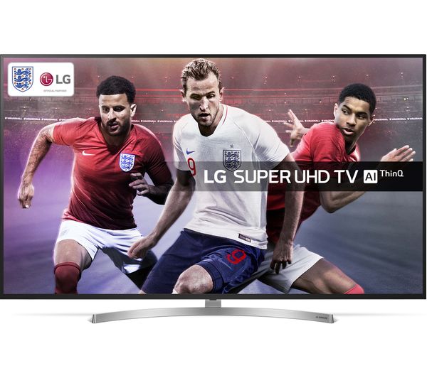 55"  LG 55SK8100PLA Smart 4K Ultra HD HDR LED TV, Gold