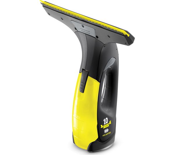 KARCHER WV Anniversary Edition Window Vacuum Cleaner - Black & Yellow, Black
