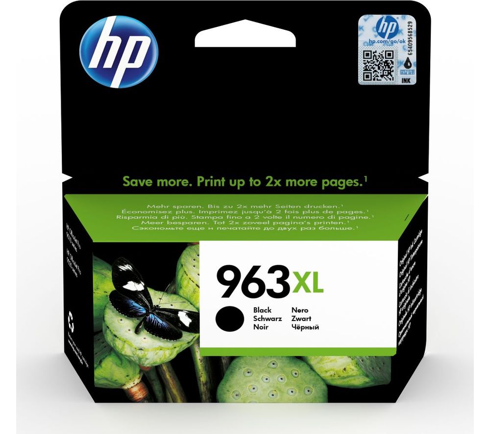HP 963XL Black Ink Cartridge, Black