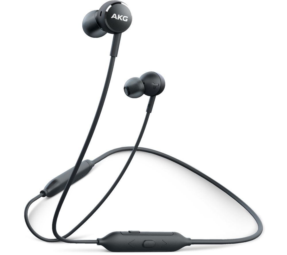 AKG Y100 Wireless Bluetooth Earphones - Black, Black