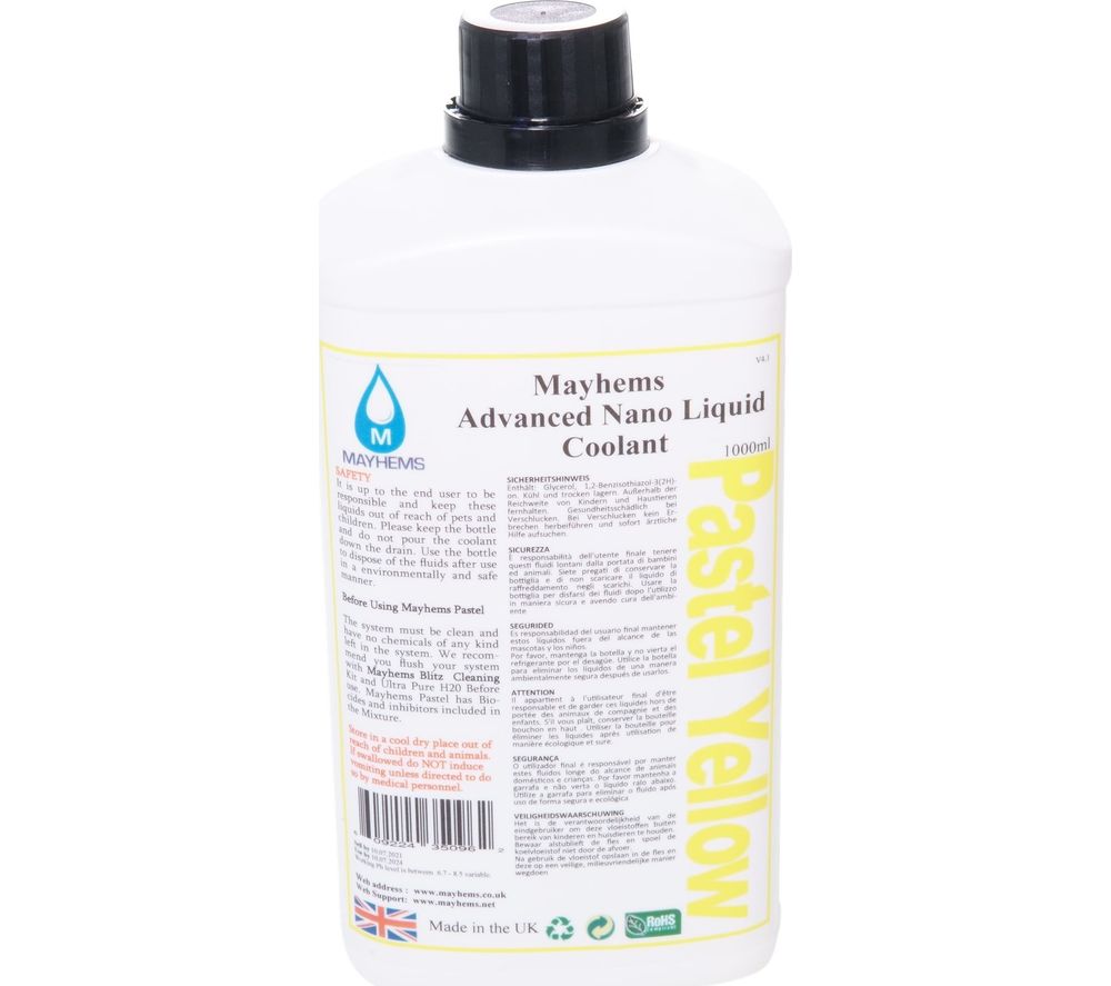 MAYHEMS Pastel 609224350962 Coolant - Yellow, Yellow