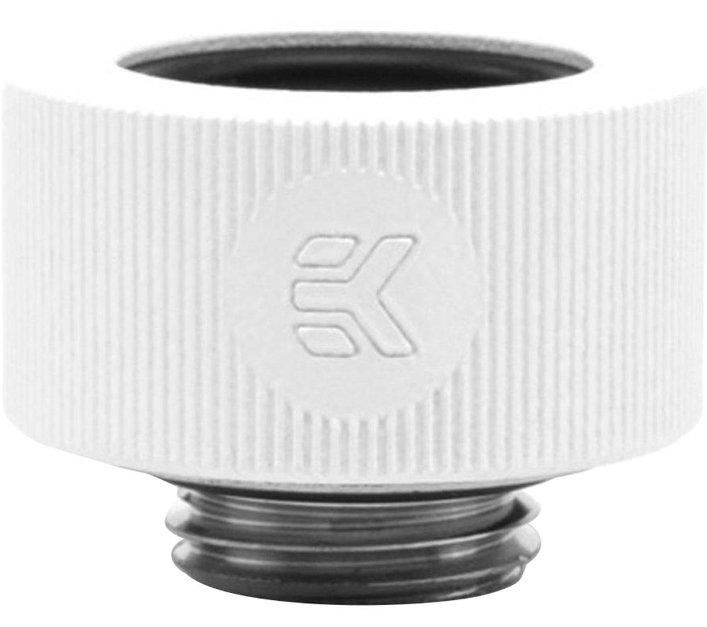 EK COOLING EK-HDC Tube Fitting - 16 mm, G1/4, White, White