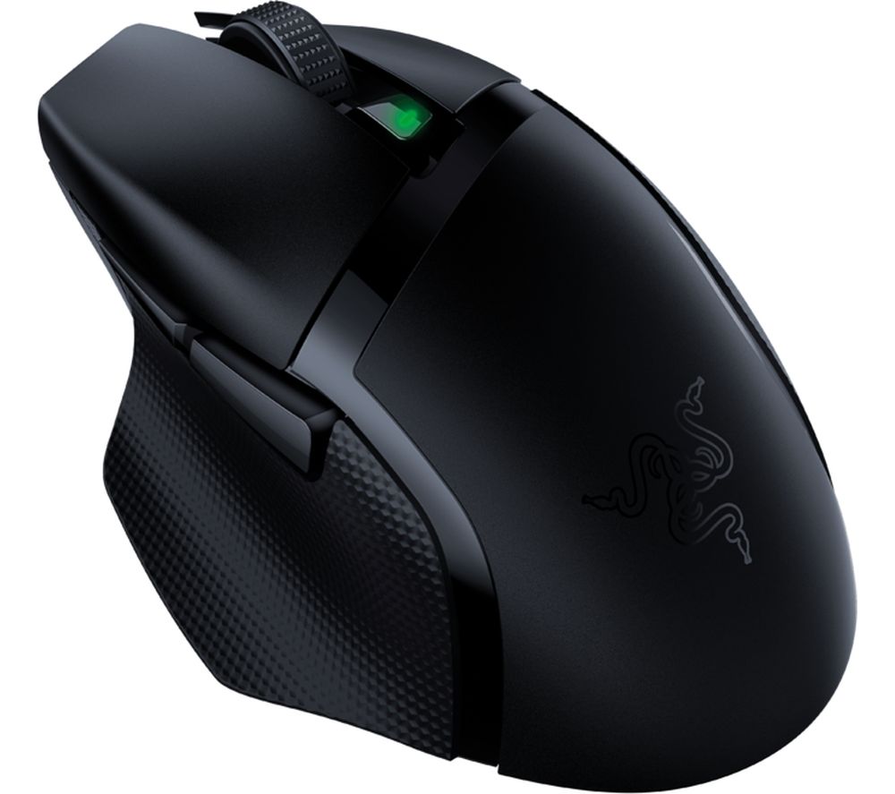 RAZER Basilisk X Hyperspeed Wireless Optical Gaming Mouse, Black