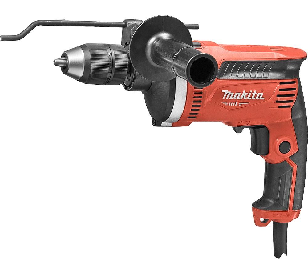 MAKITA M8101K 710 W Percussion Hammer Drill - Red, Red