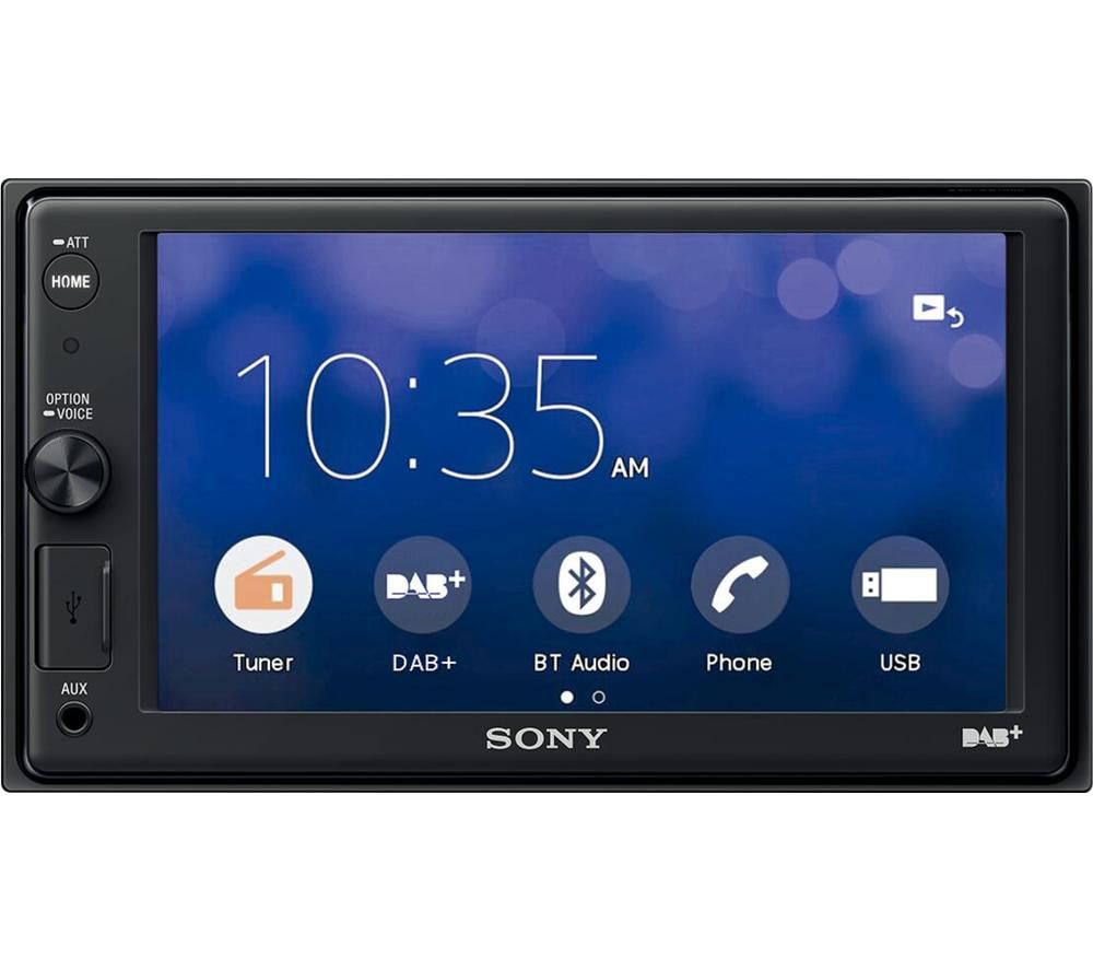 SONY XAV-AX1005DB Smart Bluetooth Car Radio - Black, Black
