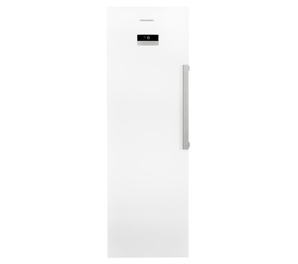 GRUNDIG GFN33810W Tall Freezer - White, White
