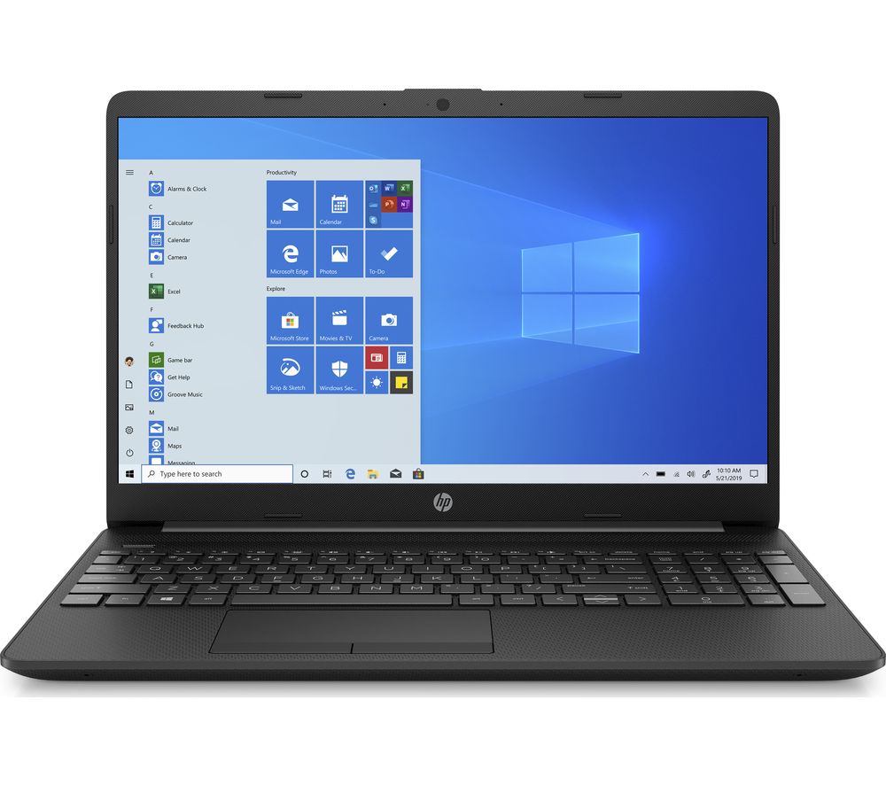 HP 15-dw1509na 15.6" Laptop - Intel®Pentium, 1 TB HDD, Black, Black