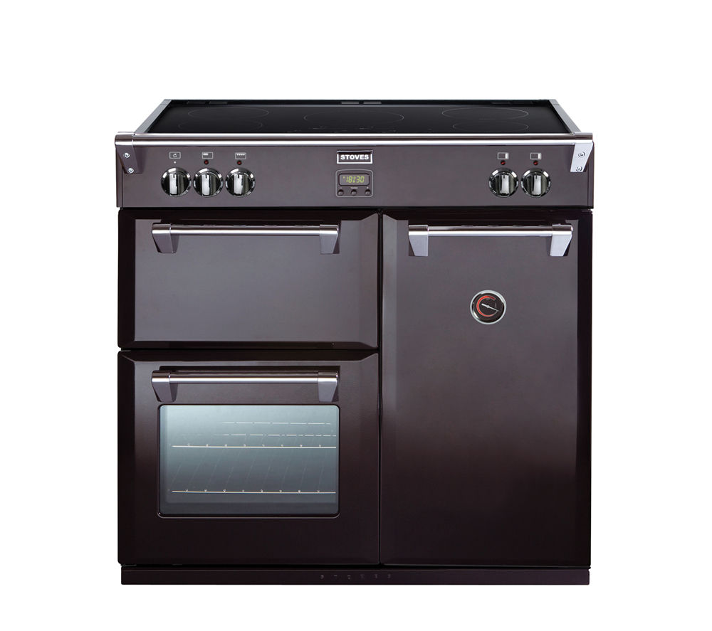 STOVES Richmond 900Ei Electric Induction Range Cooker - Black, Black