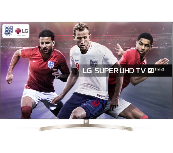 55"  LG 55SK9500PLA Smart 4K Ultra HD HDR LED TV - Bronze, Bronze