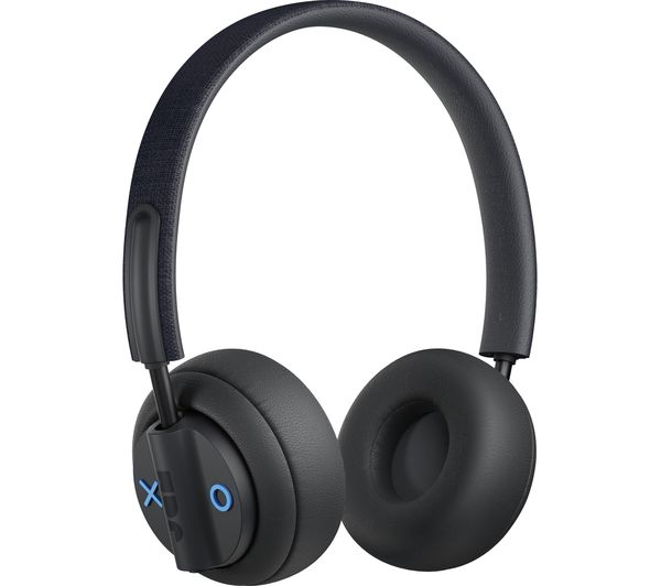 JAM Out There HX-HP303BK Wireless Bluetooth Noise-Cancelling Headphones - Black, Black