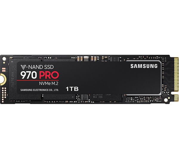 SAMSUNG 970 PRO M.2 2.5" Internal SSD - 1 TB, Black