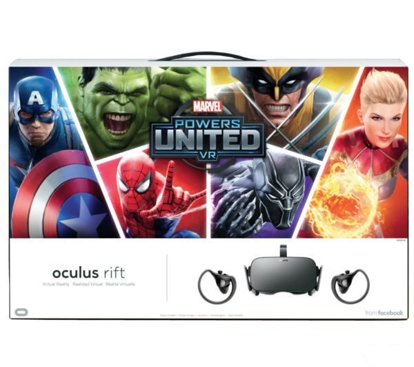 OCULUS Rift & Marvel Powers United VR Bundle, Black