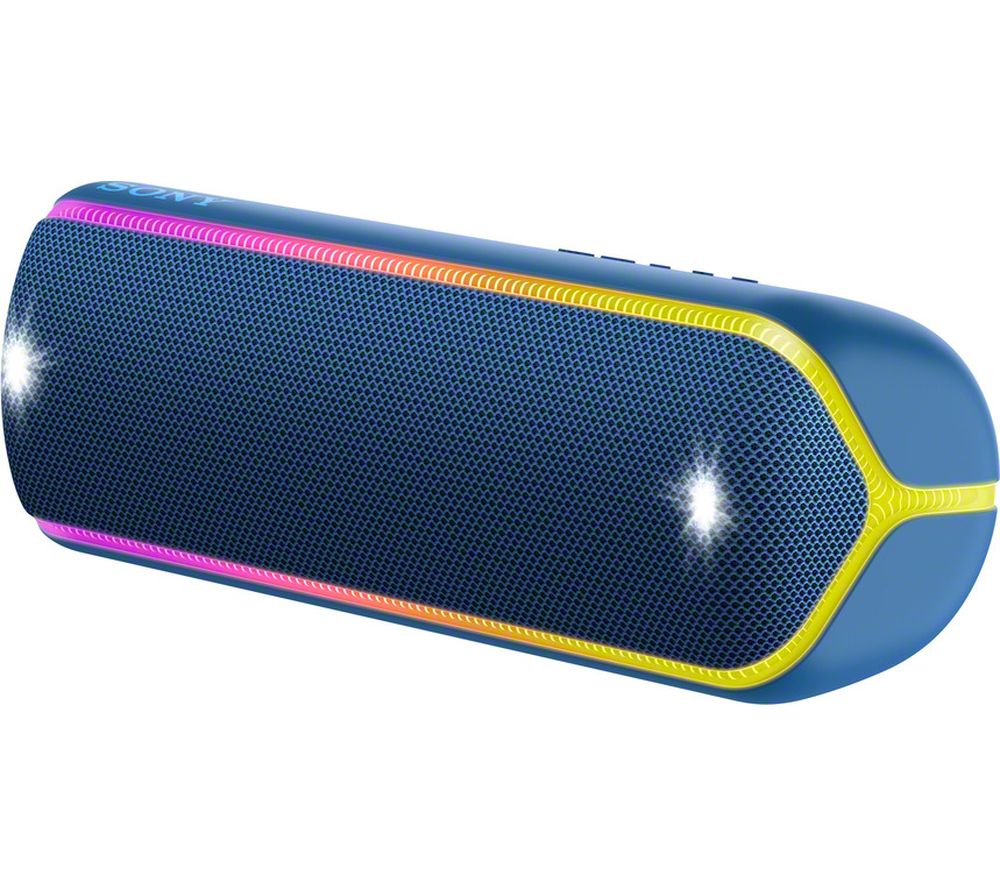 SONY EXTRA BASS SRS-XB32 Portable Bluetooth Speaker - Blue, Blue