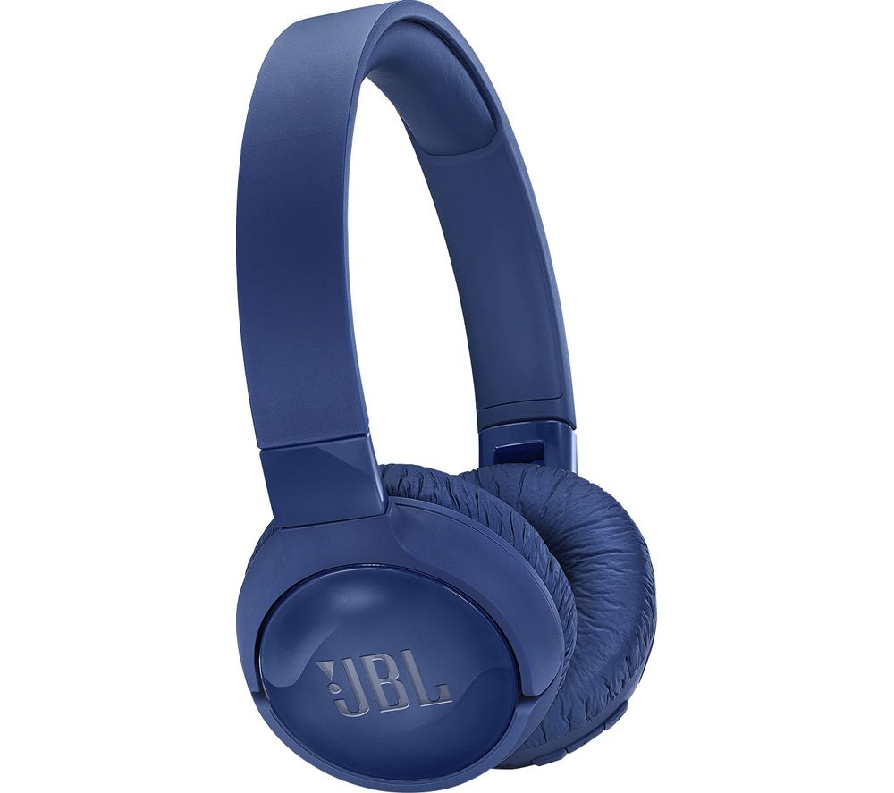 JBL TUNE 600BTNC Wireless Bluetooth Noise-Cancelling Headphones - Blue, Blue