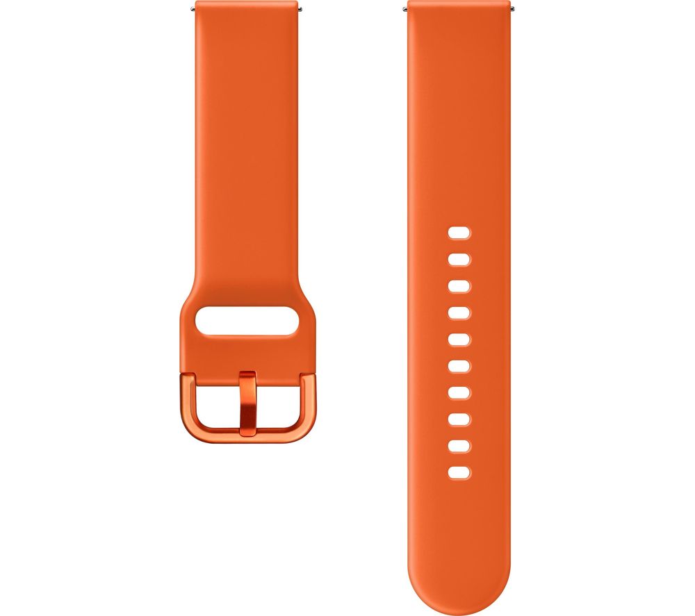 SAMSUNG Galaxy Watch Active Sport Strap - Orange, Medium, Orange