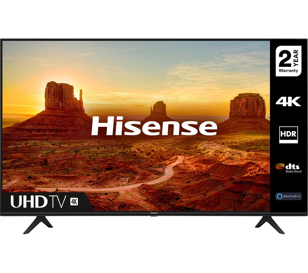 65" HISENSE 65A7100FTUK  Smart 4K Ultra HD HDR LED TV