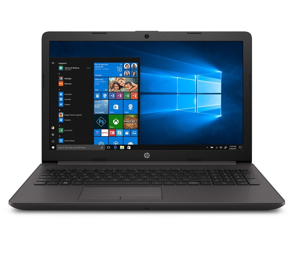 HP 255 G7 15.6" Laptop - AMD Ryzen 5, 512 GB SSD, Black, Black