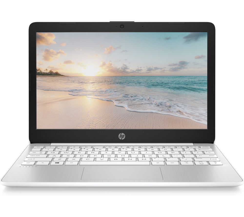 HP Stream 11-ak0506sa 11.6" Laptop - Intel®Celeron, 32 GB eMMC, White, White