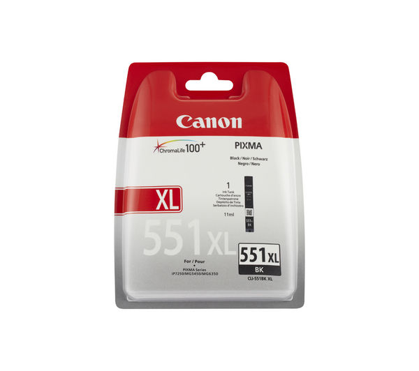 CANON CLI-551 XL Black Ink Cartridge
