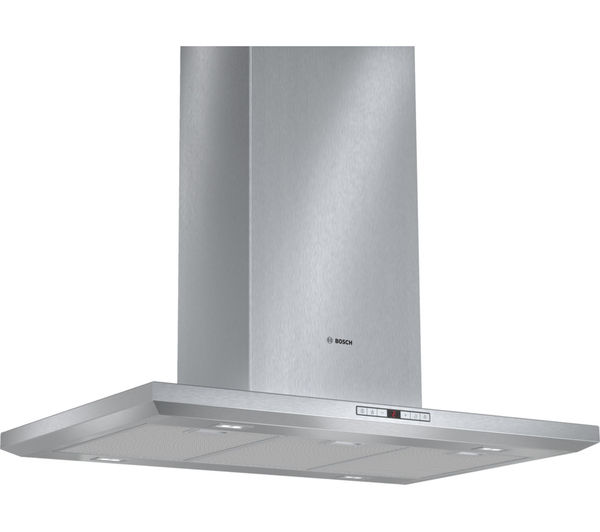 BOSCH Serie 8 Exxcel DIB091U51B Chimney Cooker Hood - Stainless Steel, Stainless Steel