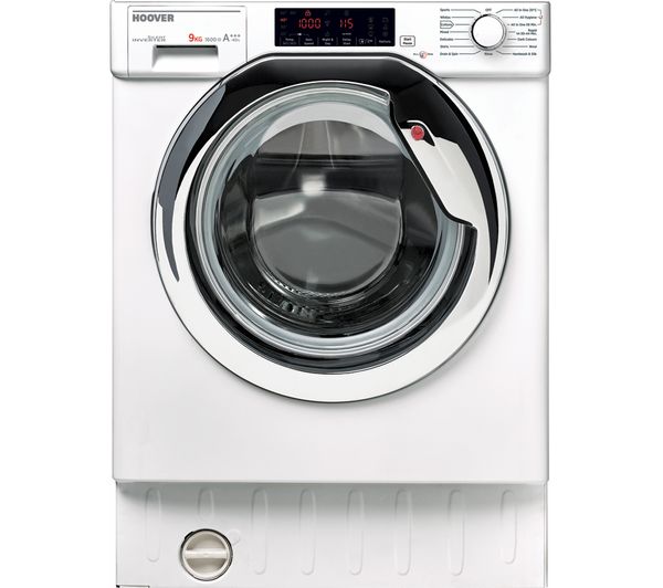 HOOVER HBWM 916TAHC-80 Integrated 9 kg 1600 Spin Washing Machine