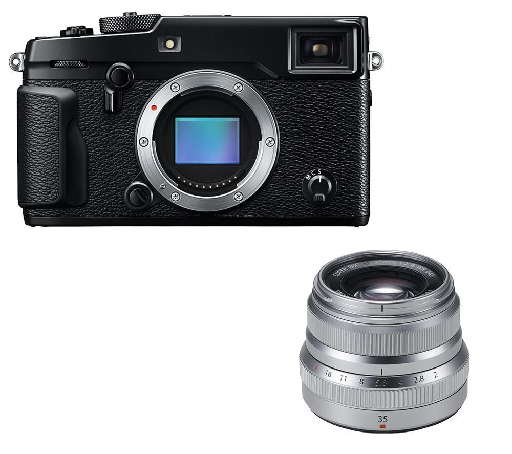 FUJIFILM X-Pro2 Mirrorless Camera & Lens Kit Bundle, Black