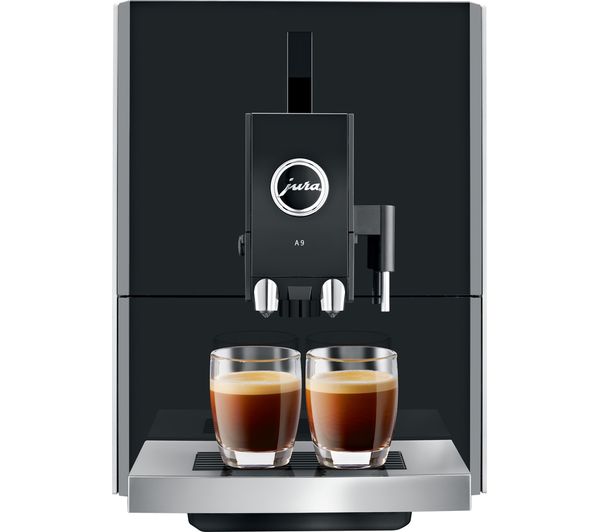 JURA A9 Bean to Cup Coffee Machine - Aluminium