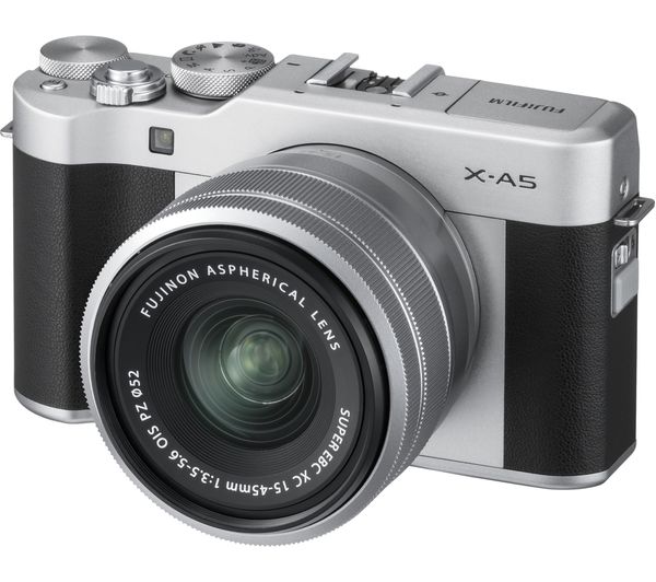 FUJIFILM X-A5 Mirrorless Camera with FUJINON XC 15-45 mm f/3.5-5.6 OIS PZ Lens