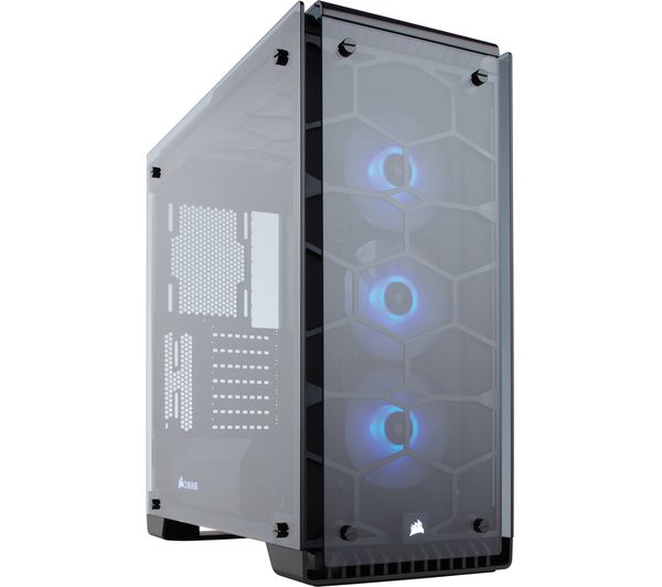 CORSAIR Crystal Series 570X RGB Mid-Tower ATX PC Case