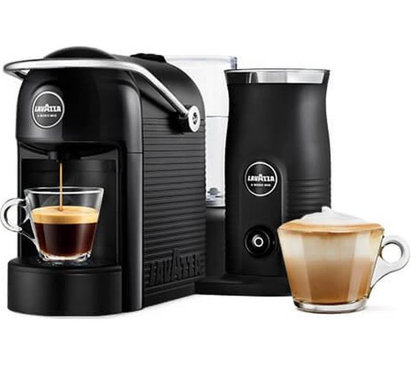 LAVAZZA Jolie & Milk Coffee Machine - Black, Black