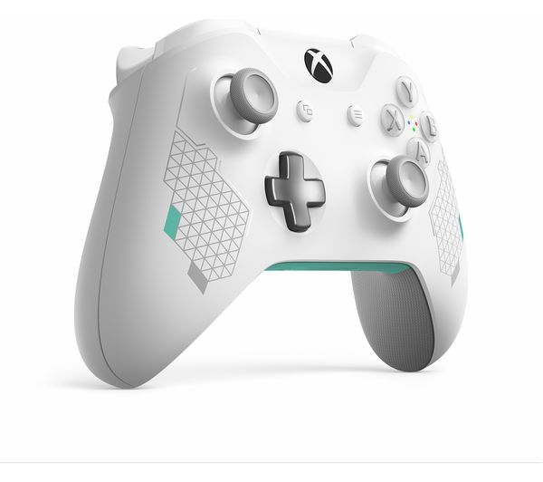 MICROSOFT Xbox One Wireless Controller - Sport White, White