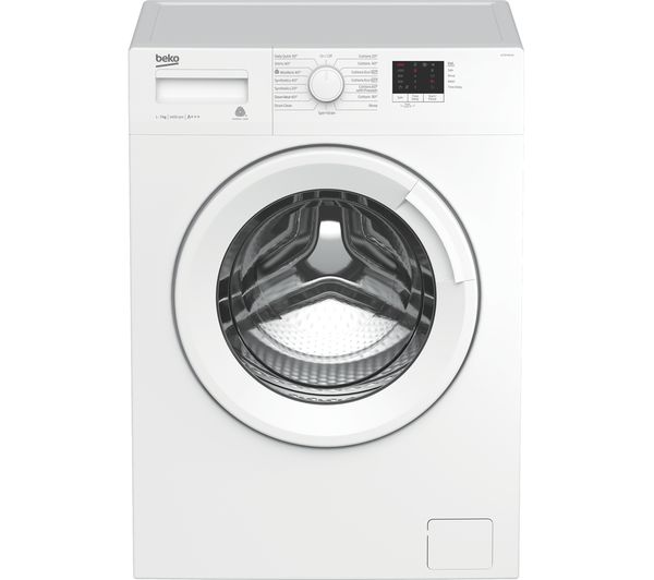 Beko WTB740E1W 7 kg 1400 Spin Washing Machine - White, White
