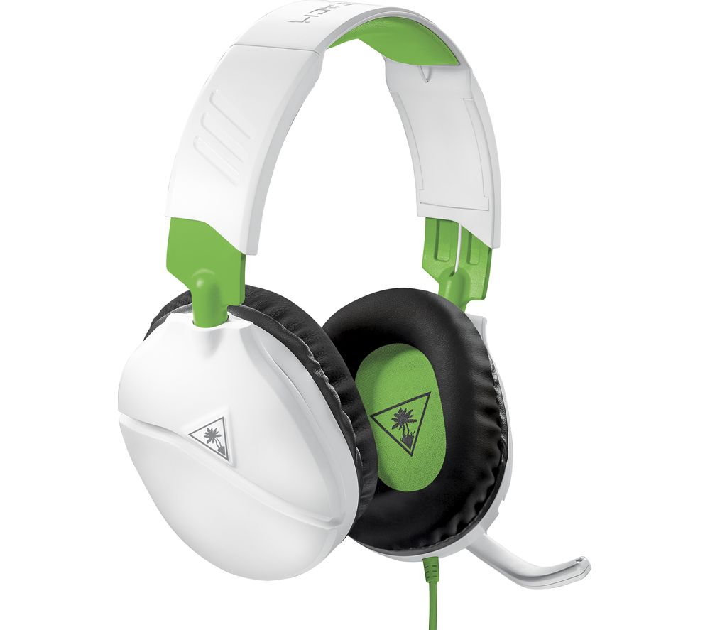 TURTLE BEACH Recon 70X Gaming Headset - White & Green, White,Green