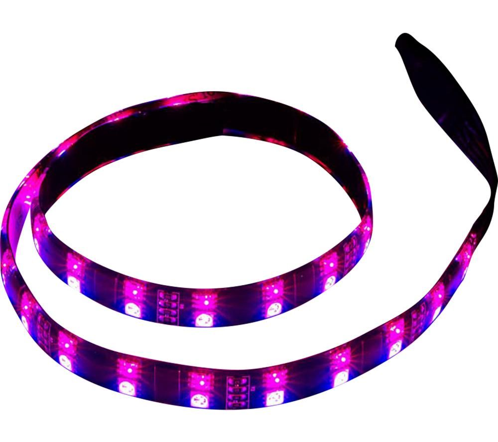 CABLEMOD WideBeam Hybrid LED Strip - 60 cm, RGB & Ultra-Violet, Violet