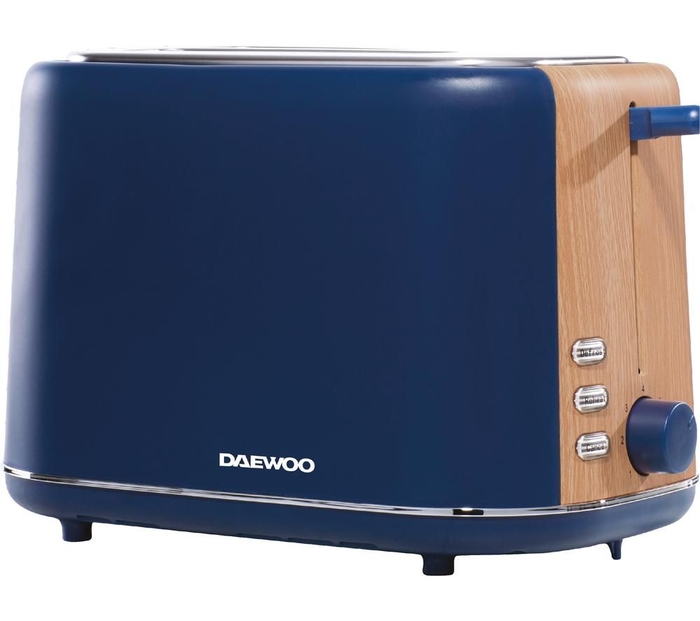 DAEWOO SDA1740 2-Slice Toaster - Blue, Blue