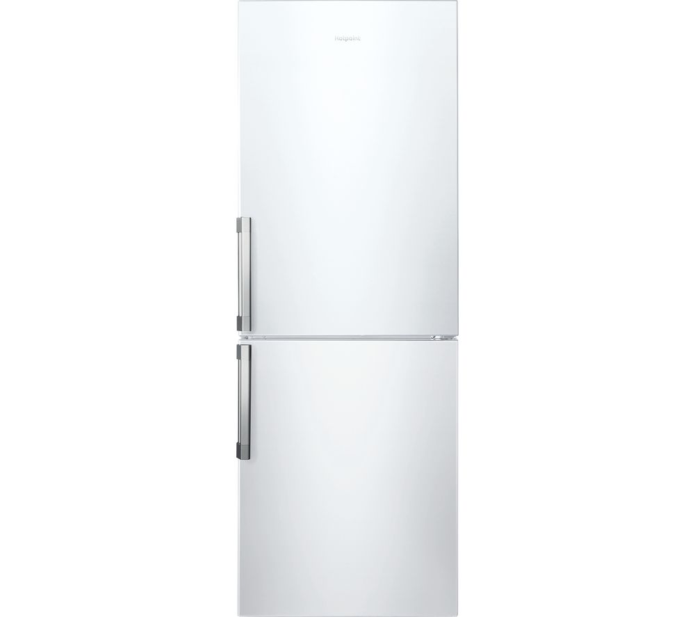 HOTPOINT NFFUD 190 W 60/40 Fridge Freezer - White, White
