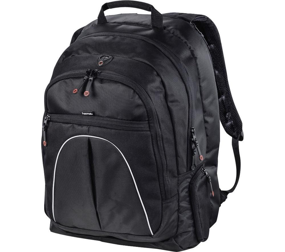 HAMA Active Line Vienna 17.3" Laptop Backpack - Black, Black
