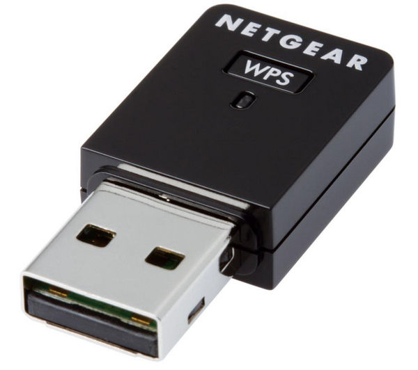 NETGEAR WNA3100M-100ENS USB Mini Wireless Adapter - N300, Single-band
