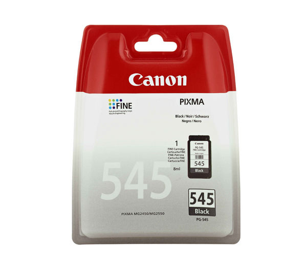CANON PG-545 Black Ink Cartridge, Black