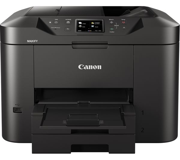 CANON Maxify MB2750 All-in-One Wireless Inkjet Printer with Fax, Black