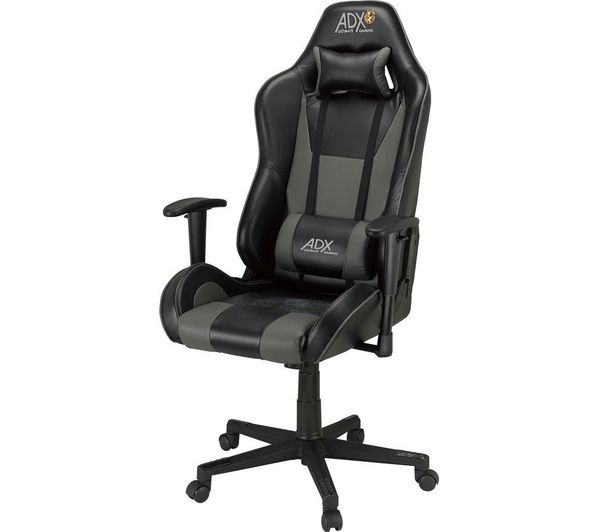 AFX AFXCH0217 Gaming Chair - Black & Grey, Black