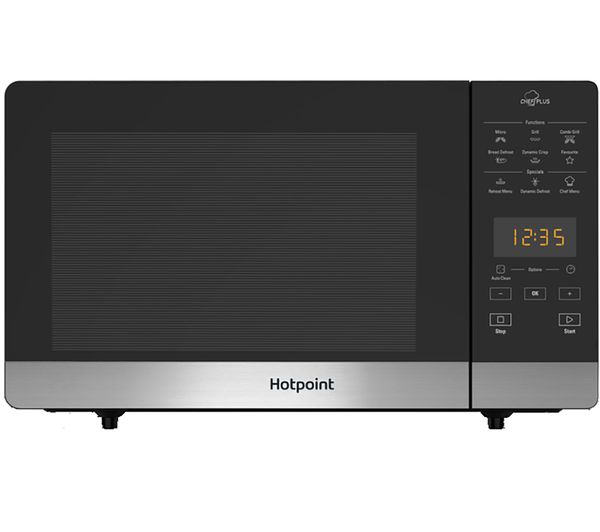 HOTPOINT MWH 27321 B Compact Microwave with Grill - Black, Black