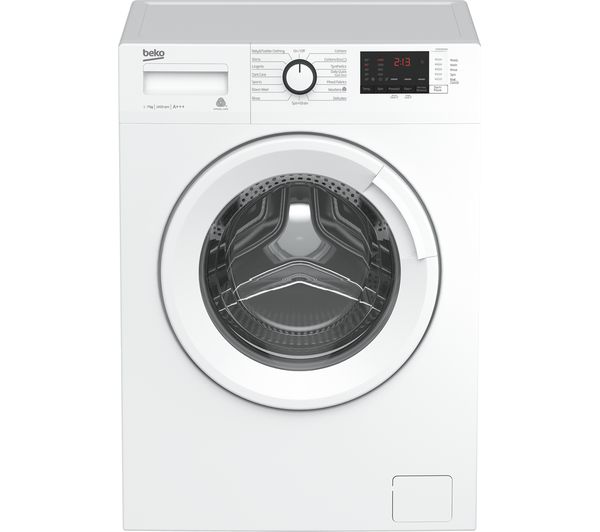 BEKO WTB741R2W 7 kg 1400 Spin Washing Machine - White, White