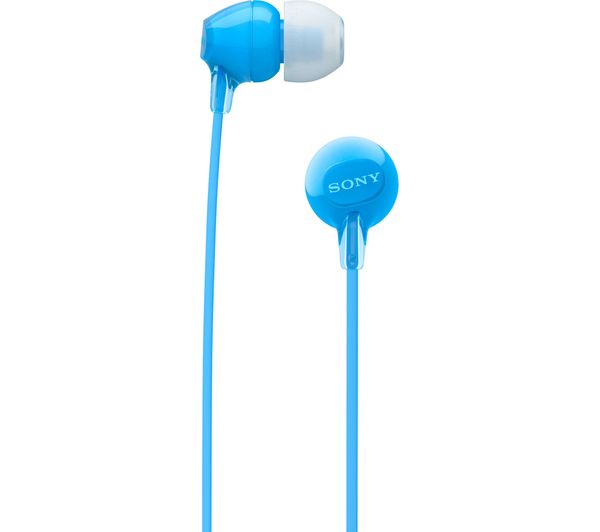 SONY WI-C300 Wireless Bluetooth Headphones - Blue, Blue
