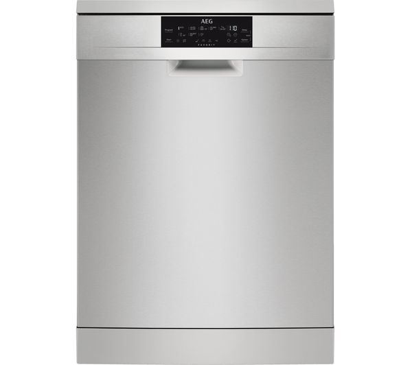 AEG FFE83700PM Full-Size Dishwasher - Stainless Steel, Stainless Steel